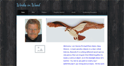 Desktop Screenshot of dennisprichardworksinwood.com